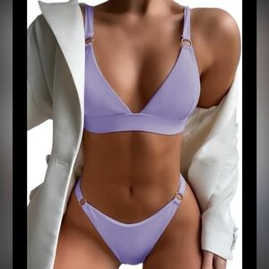 Lavender Bikini Set Medium. Never worn.